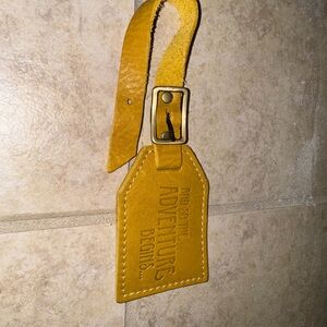 Yellow Travel Bag Tag